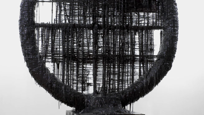 Image of Sterling Ruby, Black Star/Prostitutes Bolster, 2007